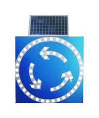 公路环岛标志牌 太阳能环岛标志牌生产厂家