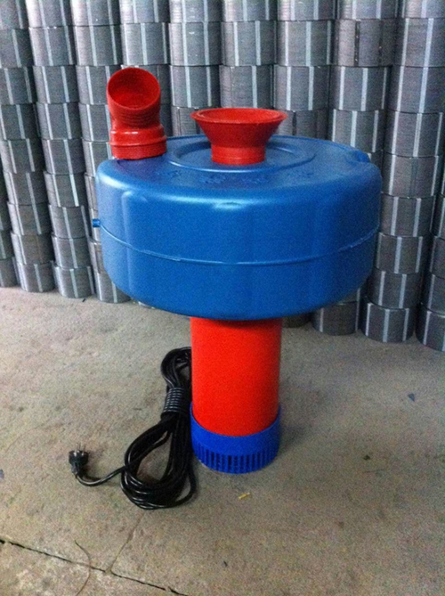 单相1.5KW小鱼塘浮水泵增氧机浮水泵喷水式增氧机  1.5KW浮水泵