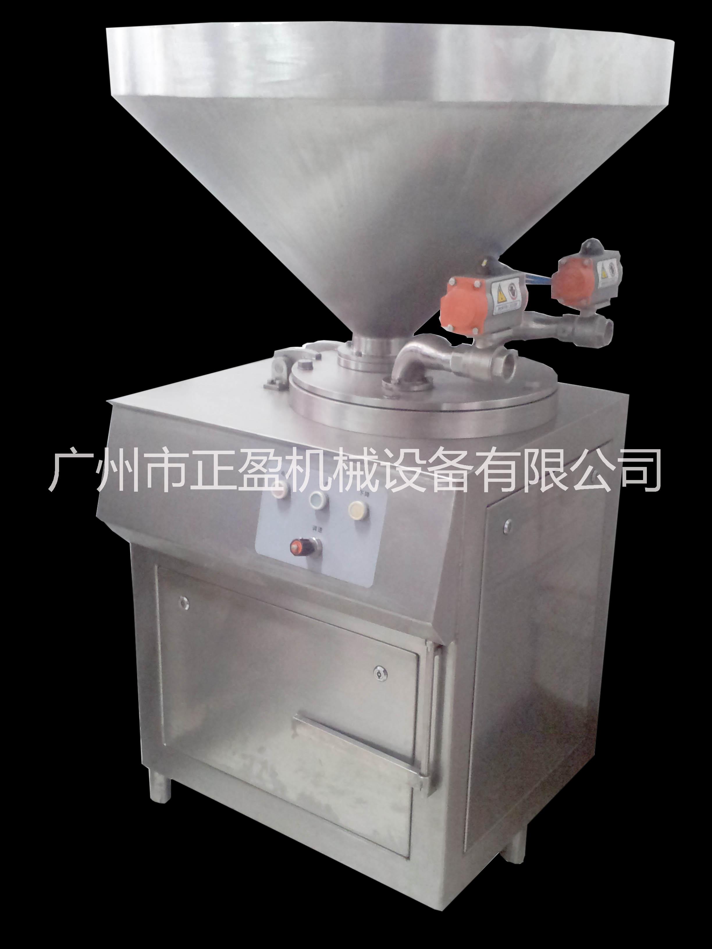 广州大型液压灌肠机 一次性双出料口式香肠腊肠灌肠机