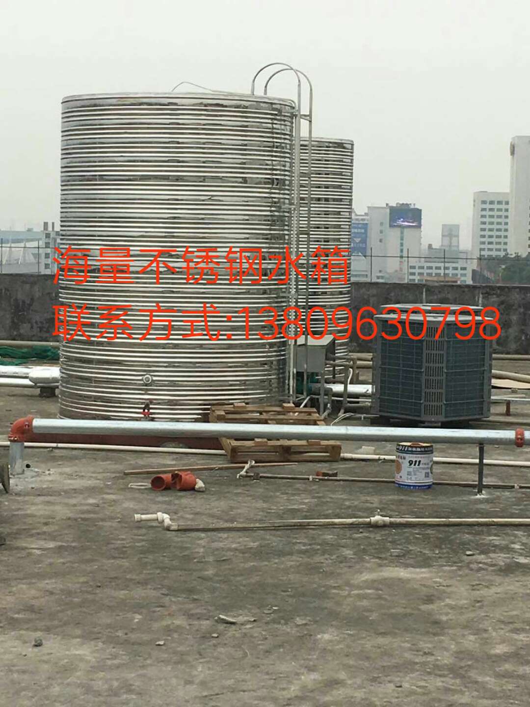供应广东各地立式不锈钢水箱图片