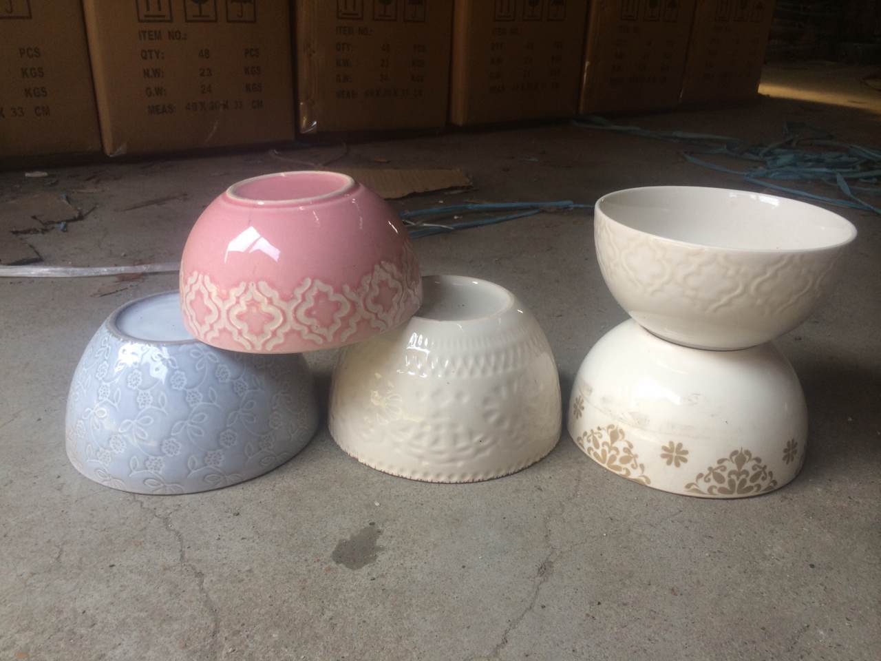 浙江陶瓷碗 杭州陶瓷碗厂家  嘉兴陶瓷碗图片
