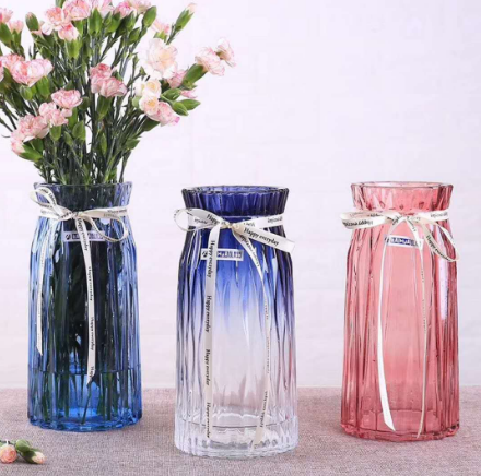 供应干花透明玻璃瓶 客厅插花 花瓶摆件 透明玻璃瓶哪家好 透明玻璃瓶厂家
