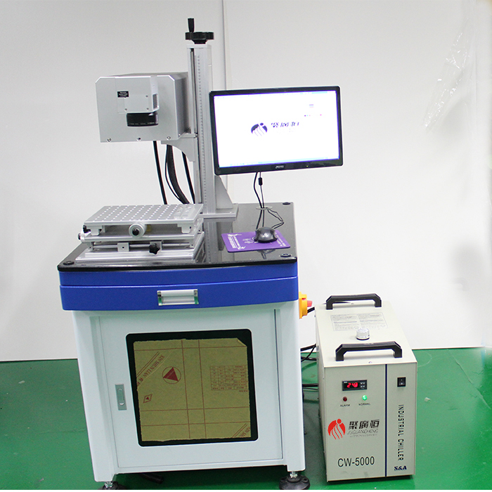 JGH-102普通台式紫外激光打标机 PCB二维码镭雕机图片