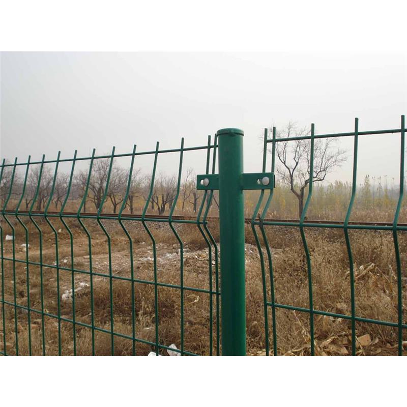 公路双边丝护栏网1.8米*3米 1.8米*3米铁路护栏 1.8米*3米铁路护栏现货
