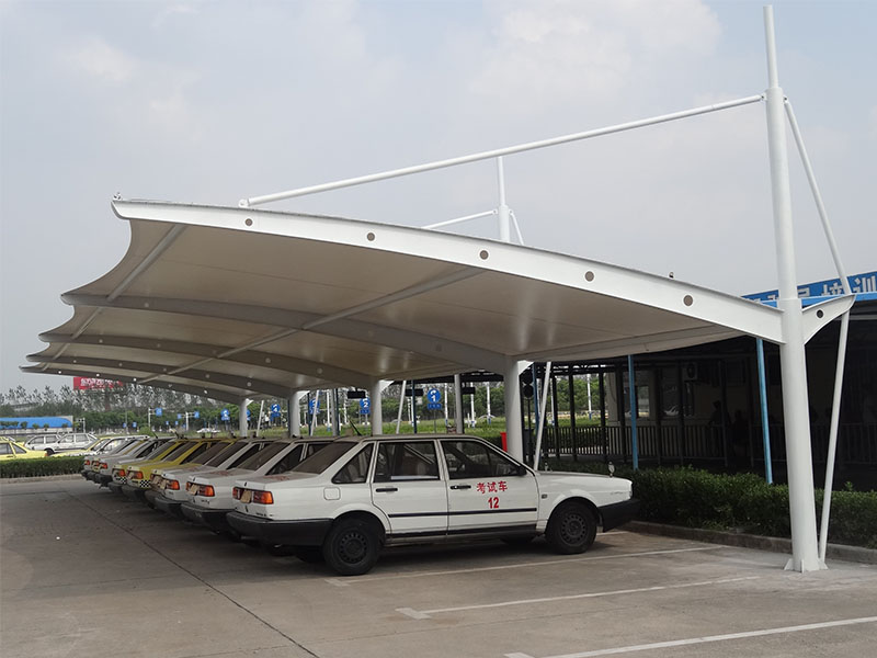 上海停车棚  膜结构  钢结构