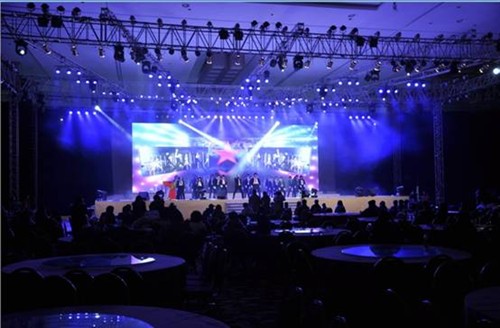 泰安LED大屏灯光音响舞台设备租赁搭建公司质量好效率高图片