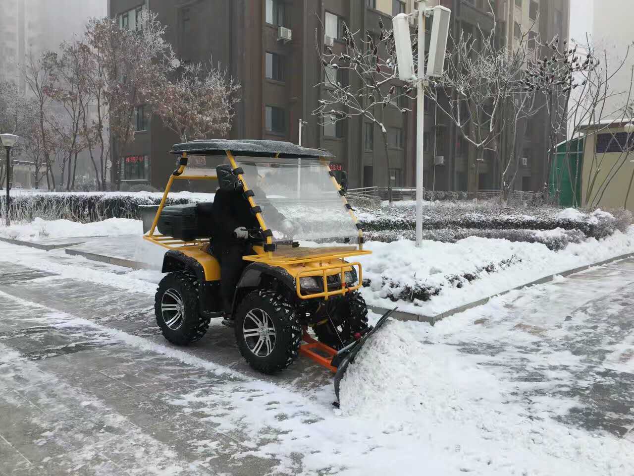 FH-150驾驶式除雪车ATV扫雪车冬季除雪车