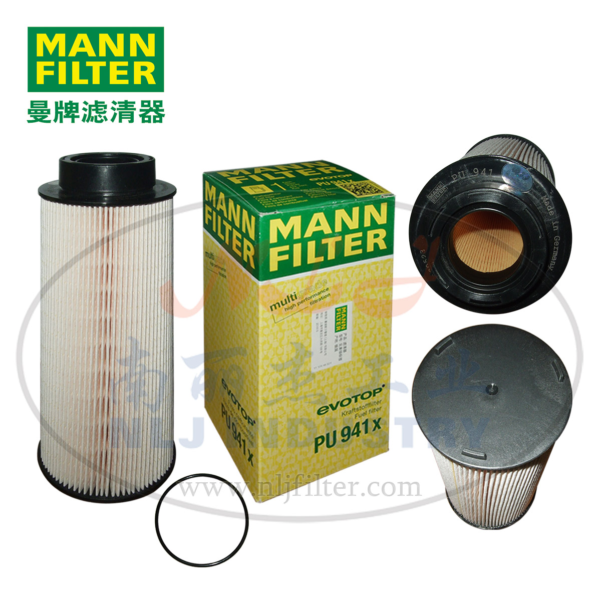 MANN-FILTER(曼牌滤清器燃油滤芯PU941X