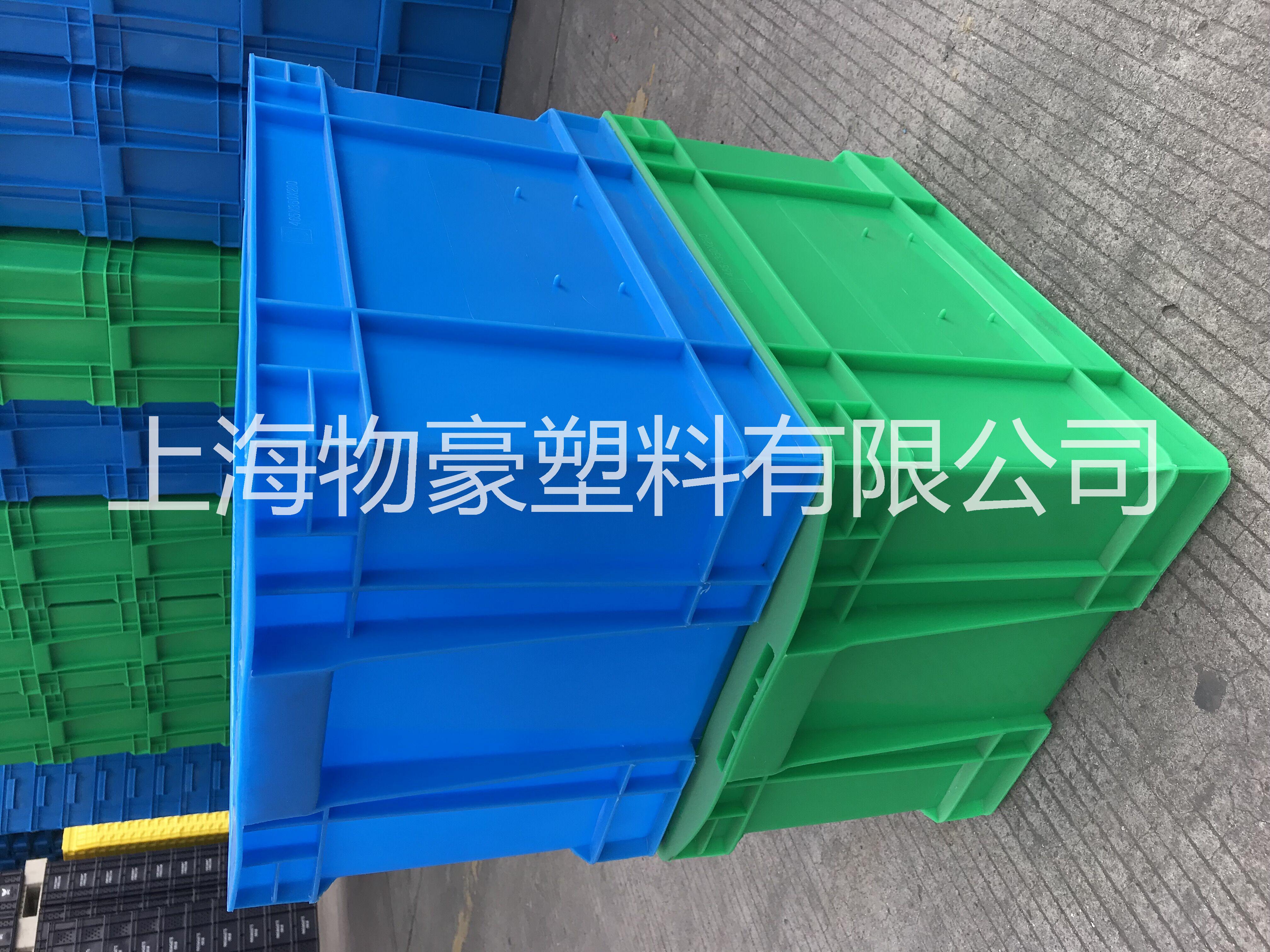 上海市465系列全新料塑料周转箱可配盖厂家