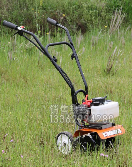 动力除草机  4.5马力小型微耕机 动力 小型农用除草机
