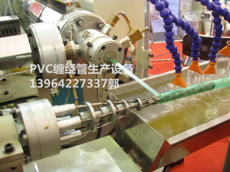 厂家直销PVC塑筋增强缠绕管设备 PVC塑筋螺旋管设备 PVC塑筋增强螺旋管设备厂家图片