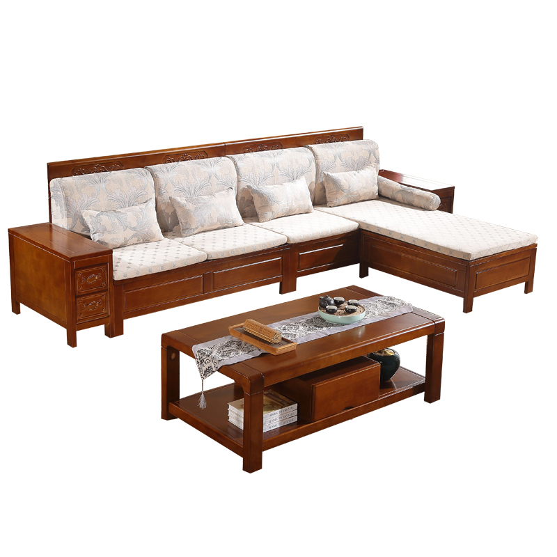 江西沙发厂家 整装布艺沙发哪家好 小户型实木单人沙发价格图片
