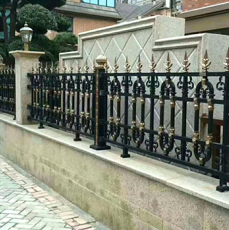 铝艺阳台护栏 定制铝艺阳台护栏 别墅庭院铝艺围墙防护栏