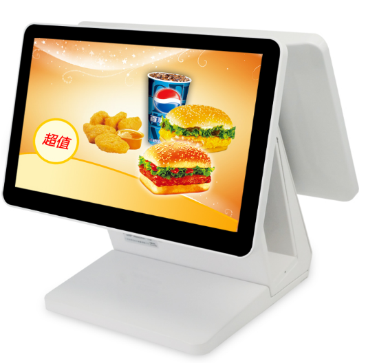 爱宝8600餐饮触屏收银机双屏高端点单机吉安餐饮点单机图片