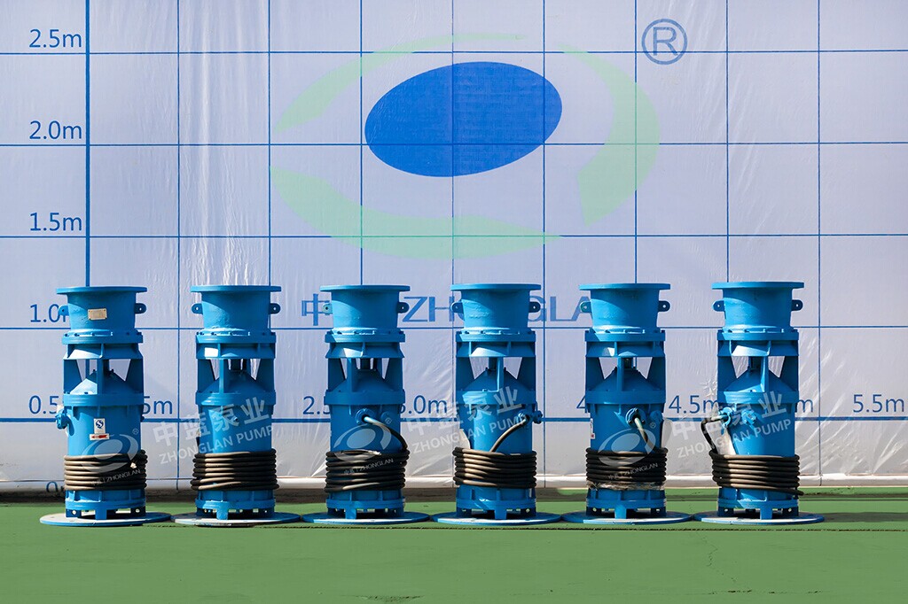 井筒式潜水轴流泵性能 井筒潜水轴流泵 中吸式轴流泵