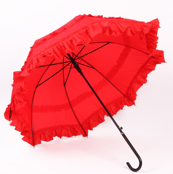 供应直杆伞 直销直杆伞 出售直杆伞 直杆伞报价 直杆伞供应商 新娘花边直杆伞 雨伞图片