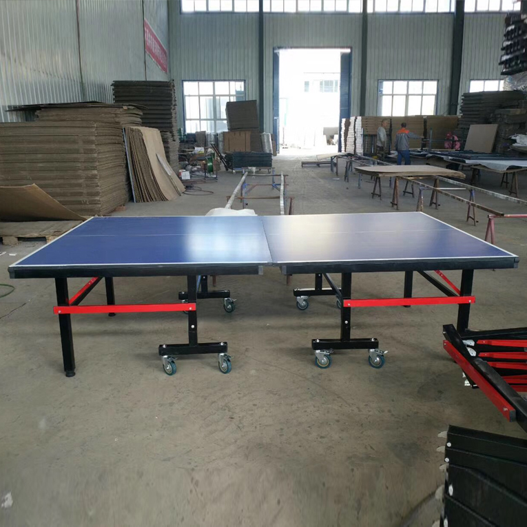 室内乒乓球台生产厂 批发家用室内乒乓球台 各种折叠移动乒乓球台 体育用品厂家