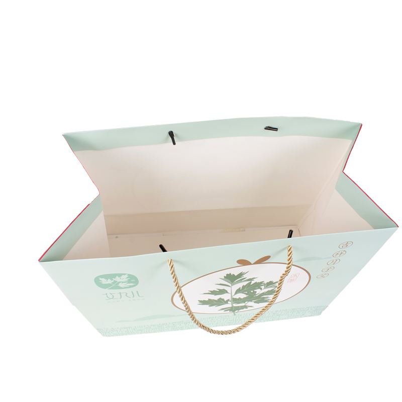 简约礼品纸盒子 枸杞包装牛皮纸袋 通用红枣土特产手提 礼品手提纸袋