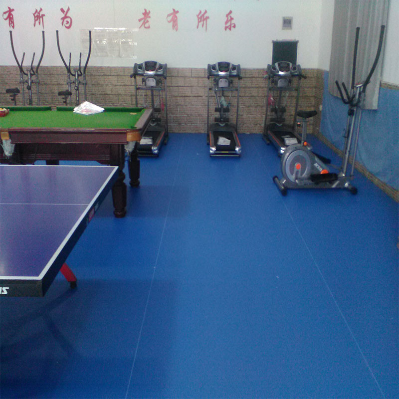 运动地板荔枝纹羽毛球乒乓球场地板胶幼儿园健身房pvc塑胶地板图片