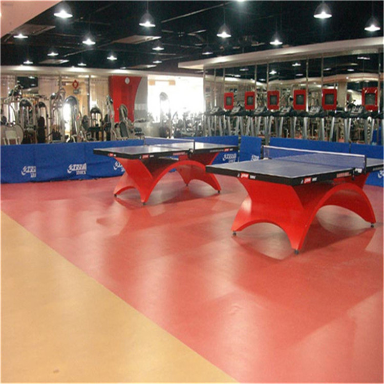 北京市乒乓球专业地胶厂家乒乓球专业地胶 塑胶运动场 乒乓球pvc地板厂家