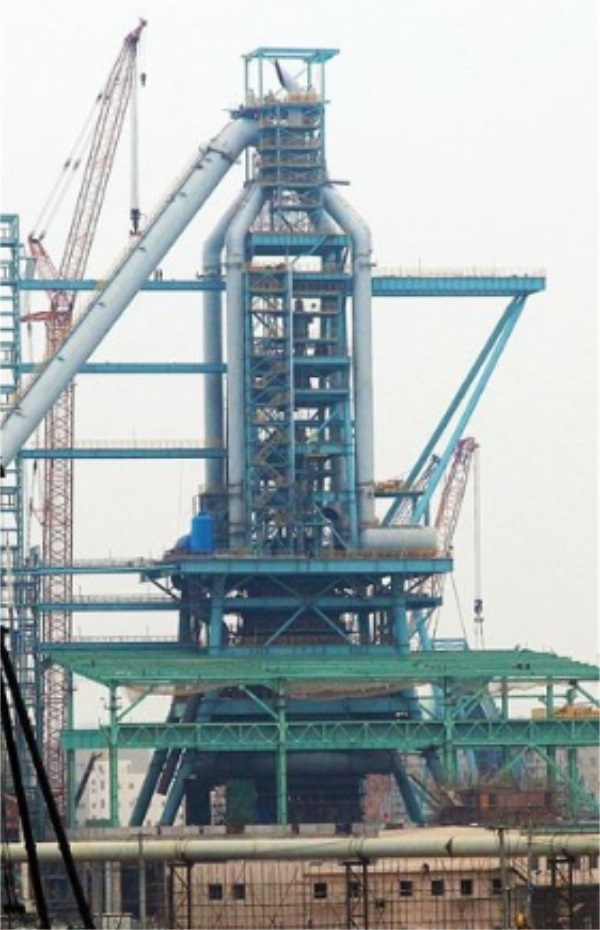 18-30m³立方米镍铁炼铁高炉设备-山冶鼎鑫图片