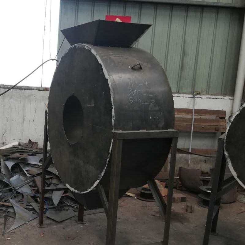 广东省电加热滚筒50型鸡粪烘干机结构精良简单，生产能力大图片