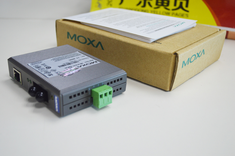 供应台湾MOXA IMC-21-S-FC 光电转换器 价格