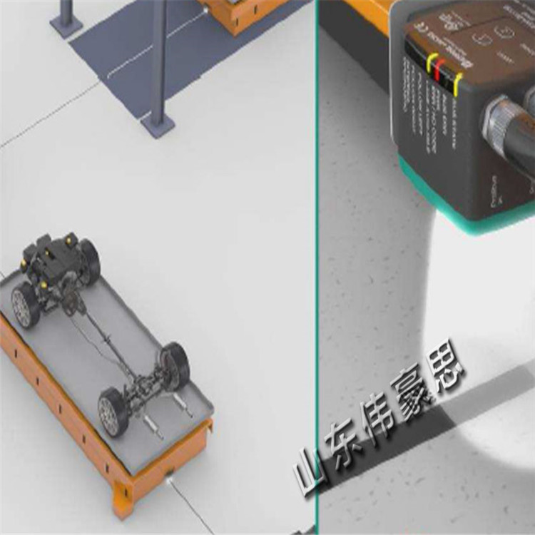 食品业磁条导航AGV机器人 激光导航AGV无轨运输车图片