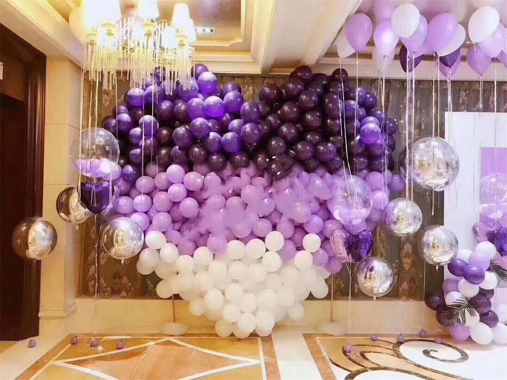昆明气球商场布置气球婚礼气球造型