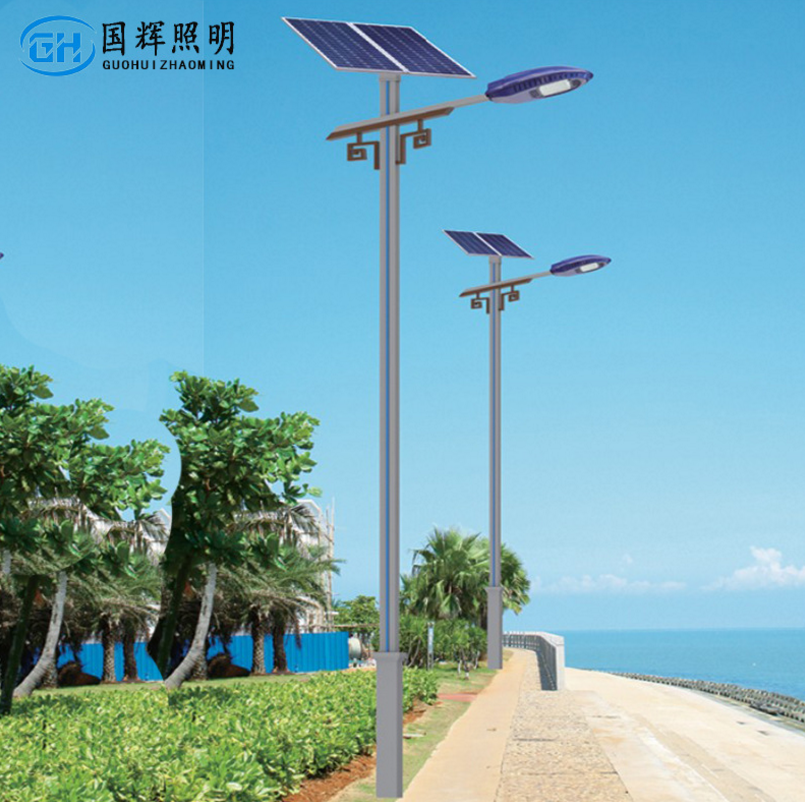 厂家供应 高杆灯 一体化太阳能路灯 LED路灯批发 太阳能锂电池路灯 6米30W高杆灯图片