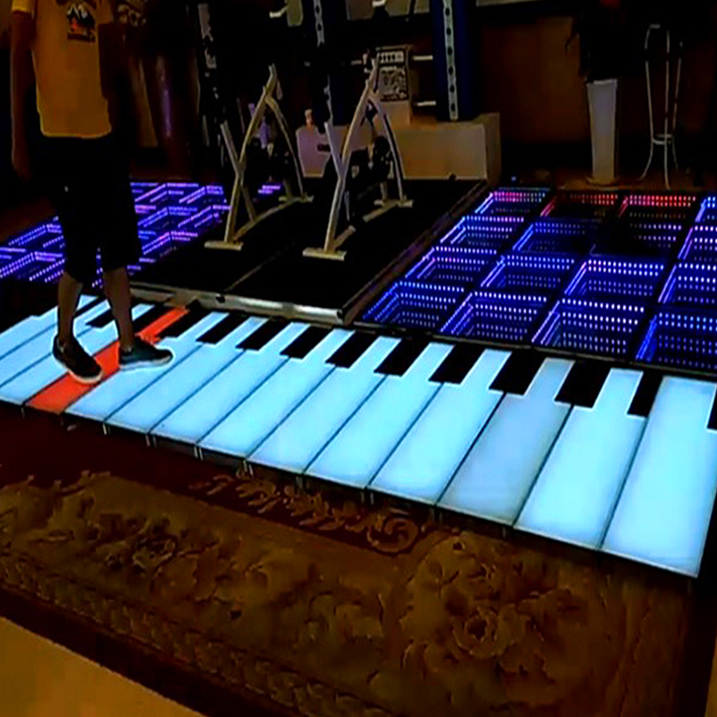 中山市LED钢琴地砖感应灯采购厂家中山LED钢琴地砖感应灯采购