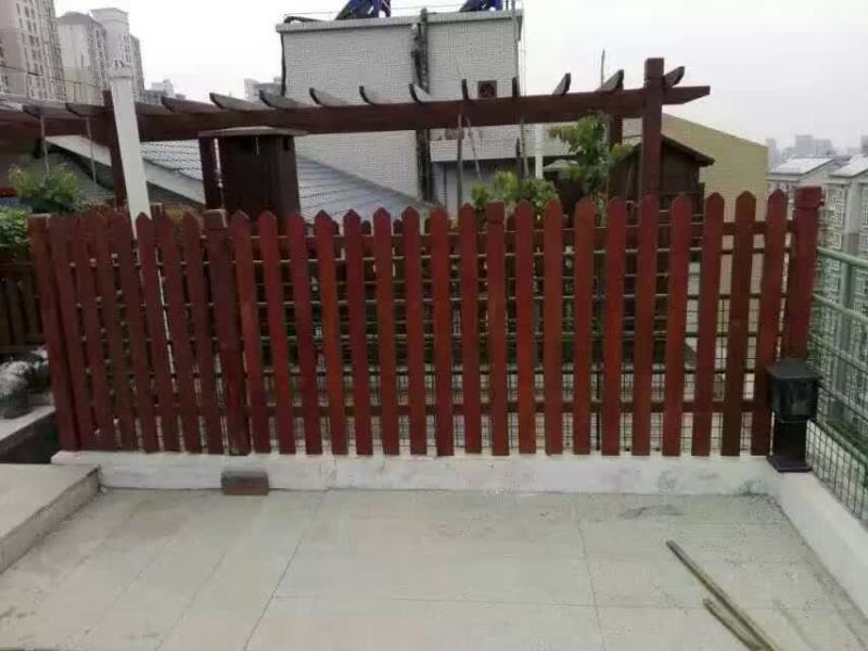 西安防腐木护栏，市政护栏，防腐木栅栏