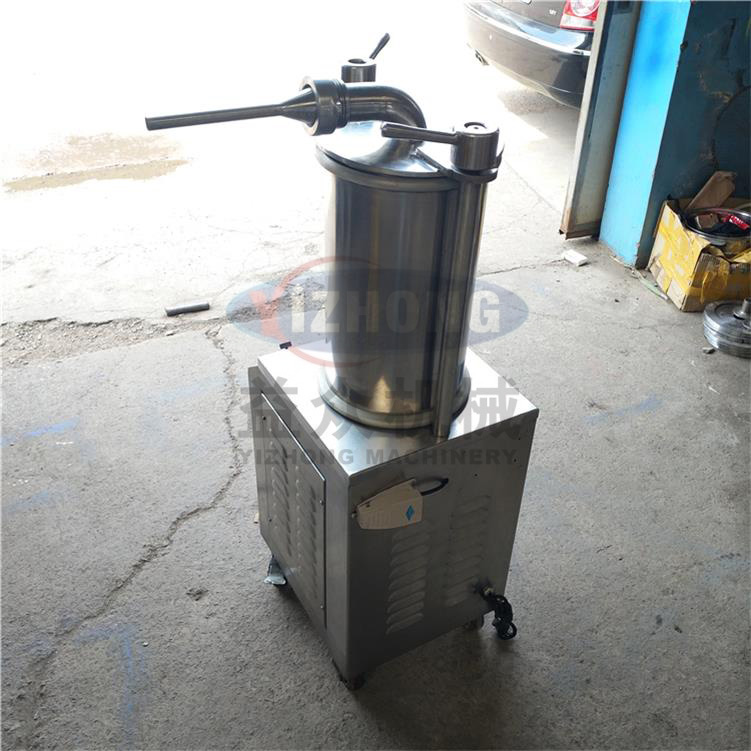 潍坊市小型灌肠机厂家小型灌肠机，小液压灌肠机，哈红肠生产线