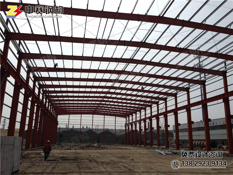 广东钢结构工程钢结构框架安装钢屋架工程报价图片