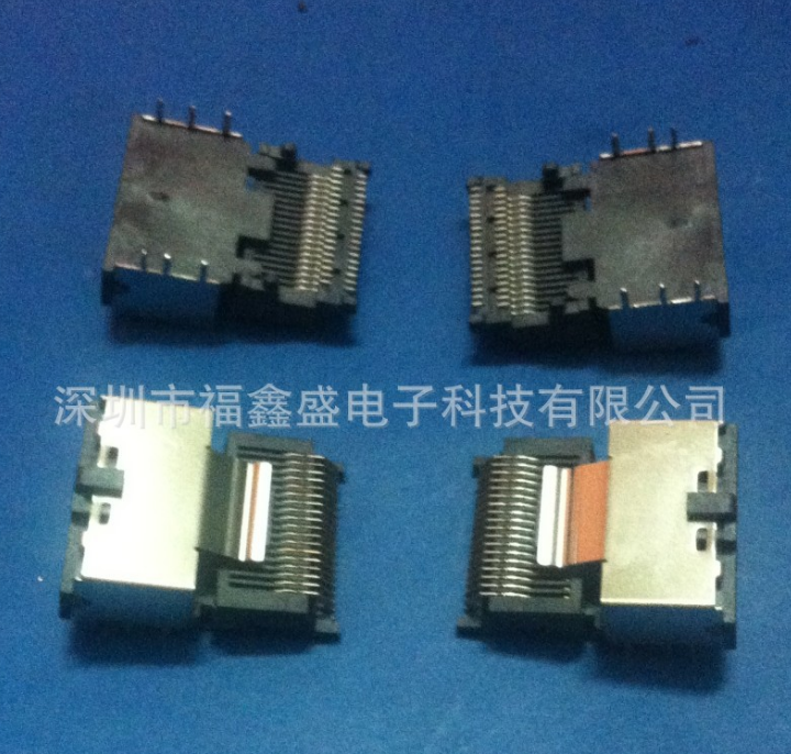 供应Mini SAS 36PIN29 SMT 连接器母座SAS29P主板22P连接器图片