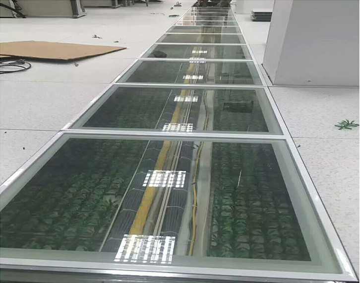 玻璃透明地板优质供应商_地板厂家 玻璃透明地板厂家图片