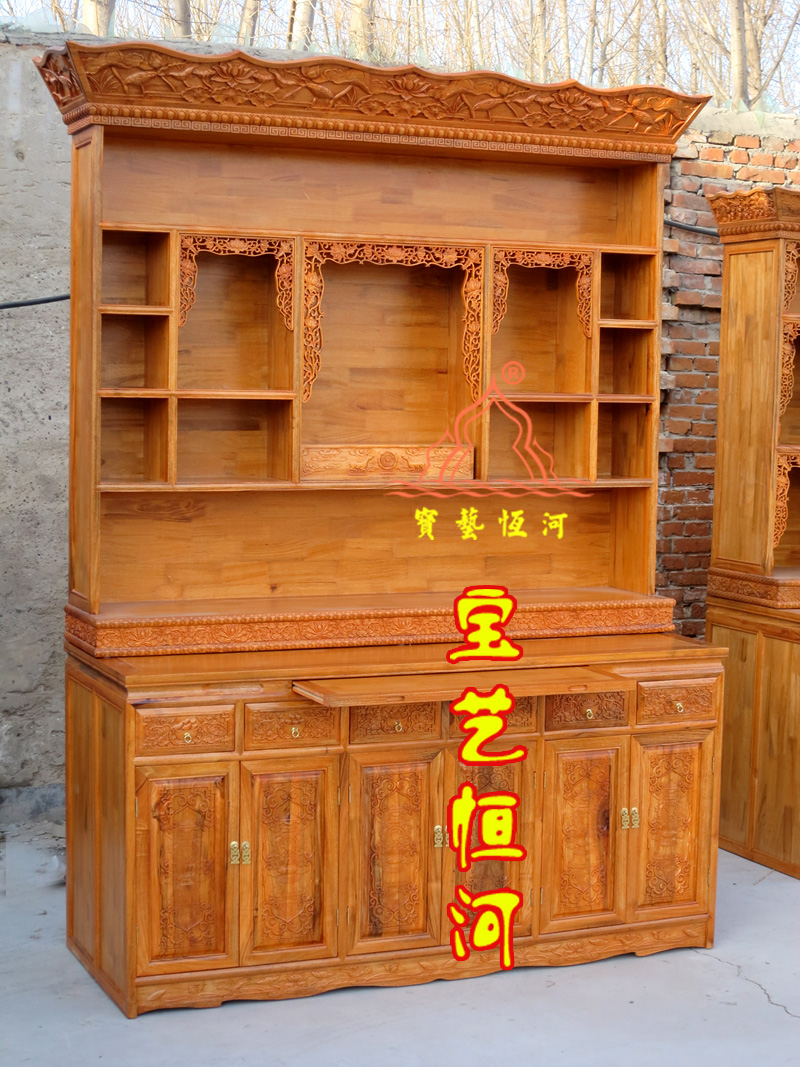 抚州市藏式佛台厂家104经典简藏式佛龛3米藏式佛台供台