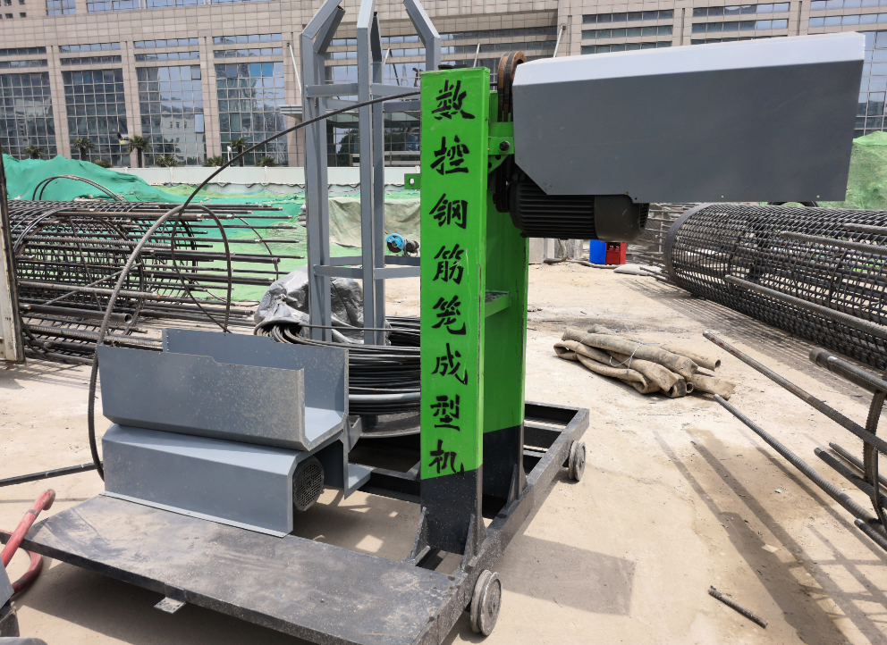 郑州市数控钢筋笼成型机厂家数控钢筋笼成型机批发