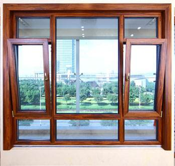 青岛铝木复合门窗 防水防潮不易变形 厂家直销批发订做 上门安装工程安装