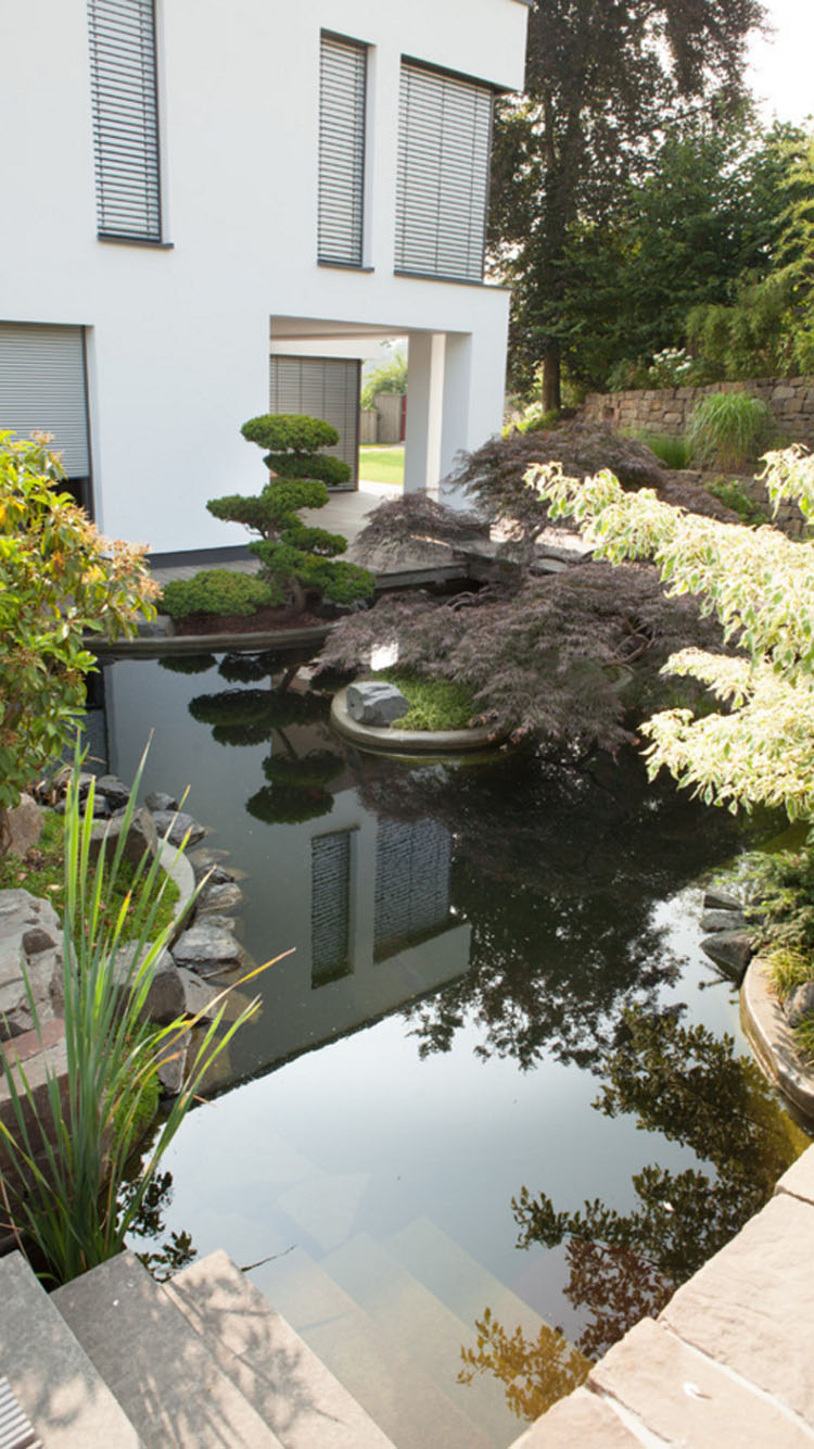 别墅庭院设计景观设计花园设计施工图片
