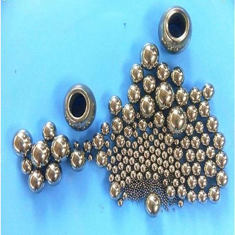 钢珠制造厂家供应10mm-20mm打孔攻牙钢球环保优质抛光有孔钢珠图片