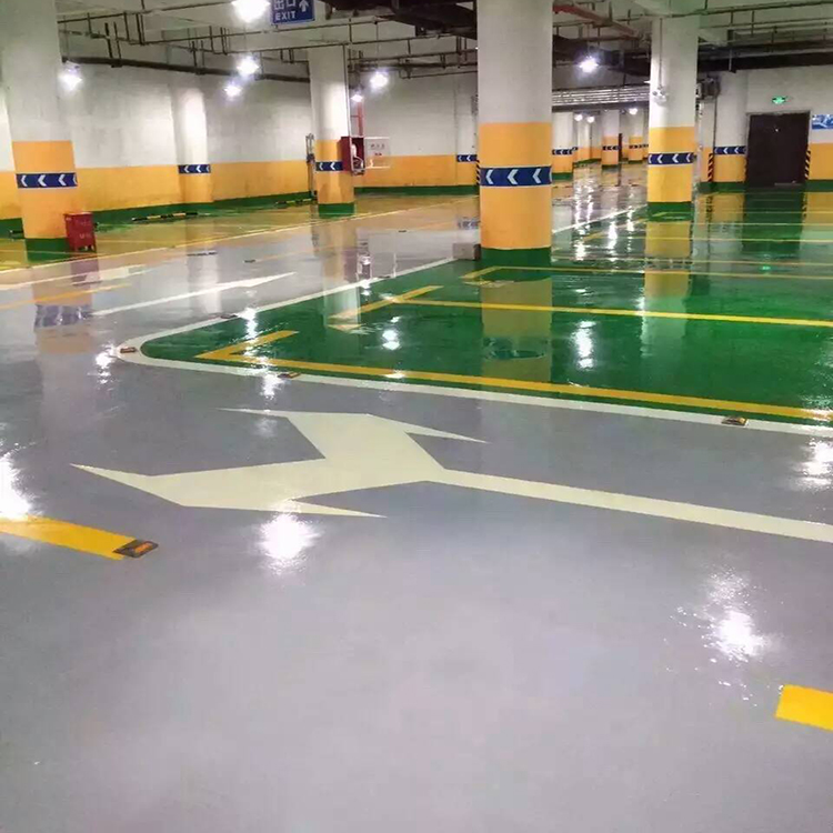 停车场专用桔纹防滑耐磨地板漆批发