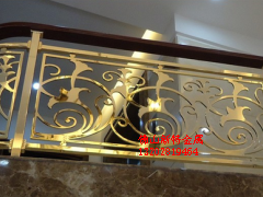 加厚铜板雕刻楼梯栏杆15厘加厚铜板雕刻楼梯栏杆 艺术浮雕铜楼梯设计