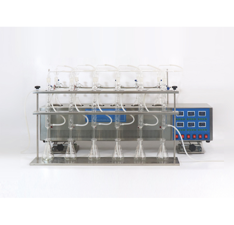 氨氮蒸馏仪  六位多功能氨氮蒸馏仪 氨氮蒸馏设备厂家图片