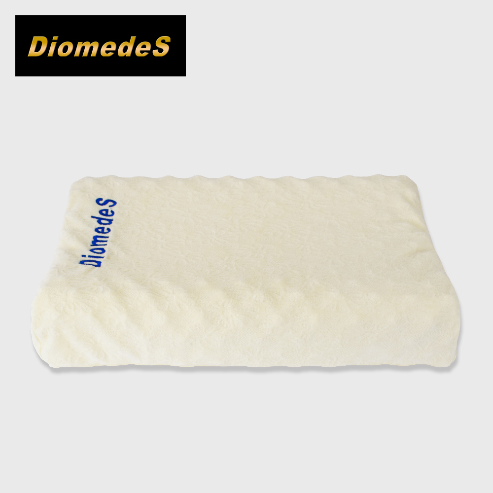Diomedes泰国乳胶枕 高低按摩枕