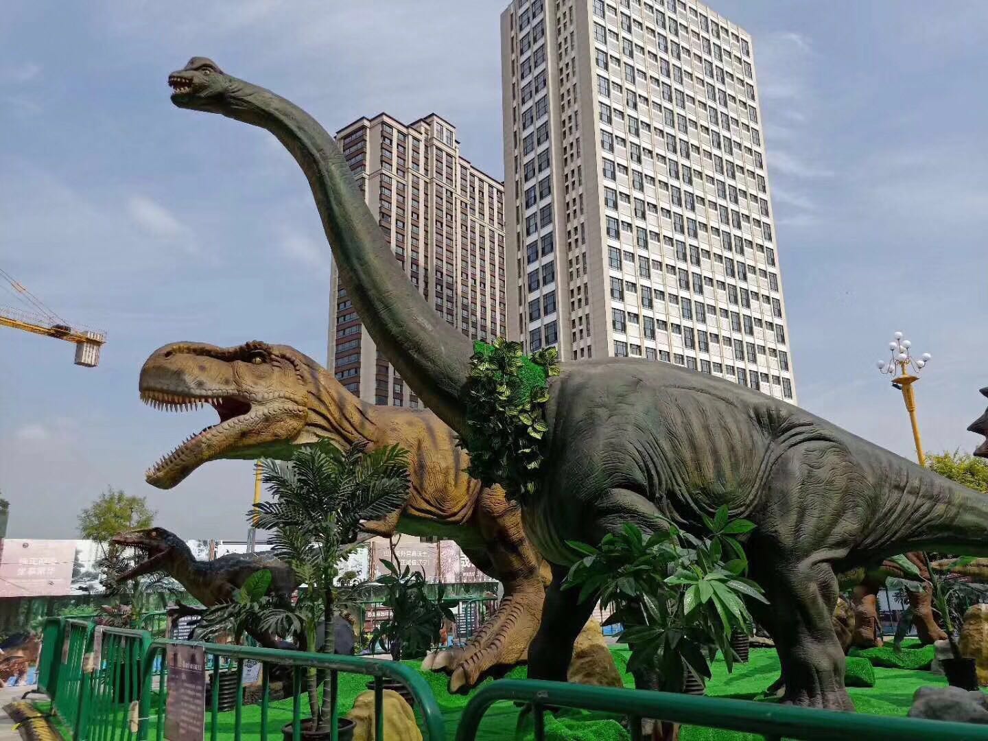 福建三明恐龙模型出租仿真恐龙展出租租赁公司图片