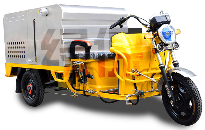 绿保K11电动三轮高压冲洗车 多用途,物理冲洗,本田发动机,意大利AR水泵