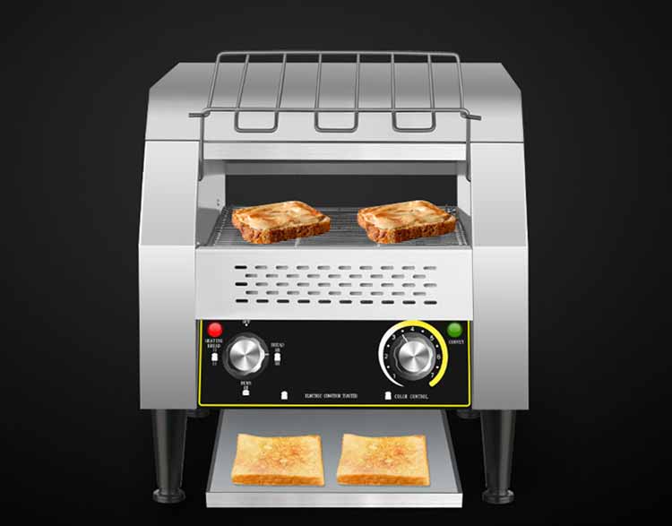 链式多士炉商用烤面包机履带式酒店早餐吐司机全自动烘烤三明治机图片