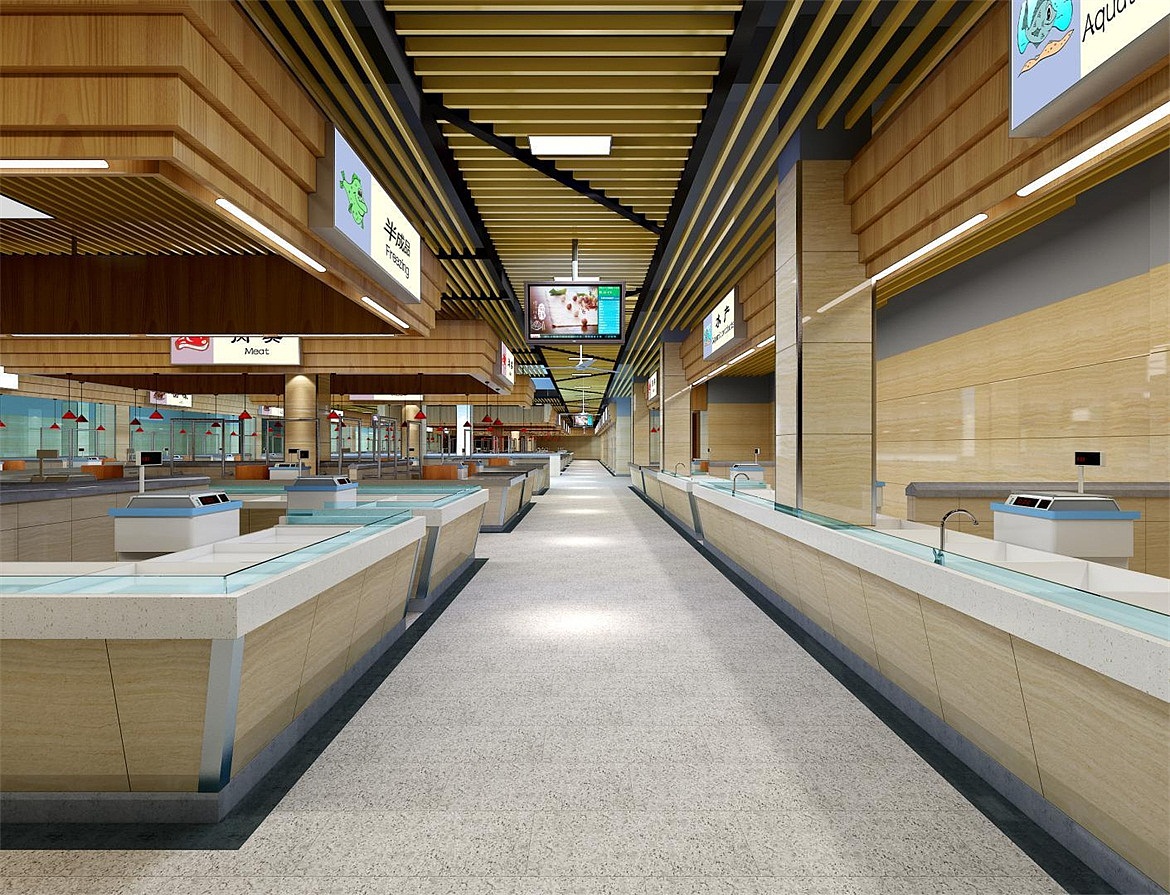 长沙农贸市场改造升级 长沙农贸商场设计规划 长沙壹番装饰
