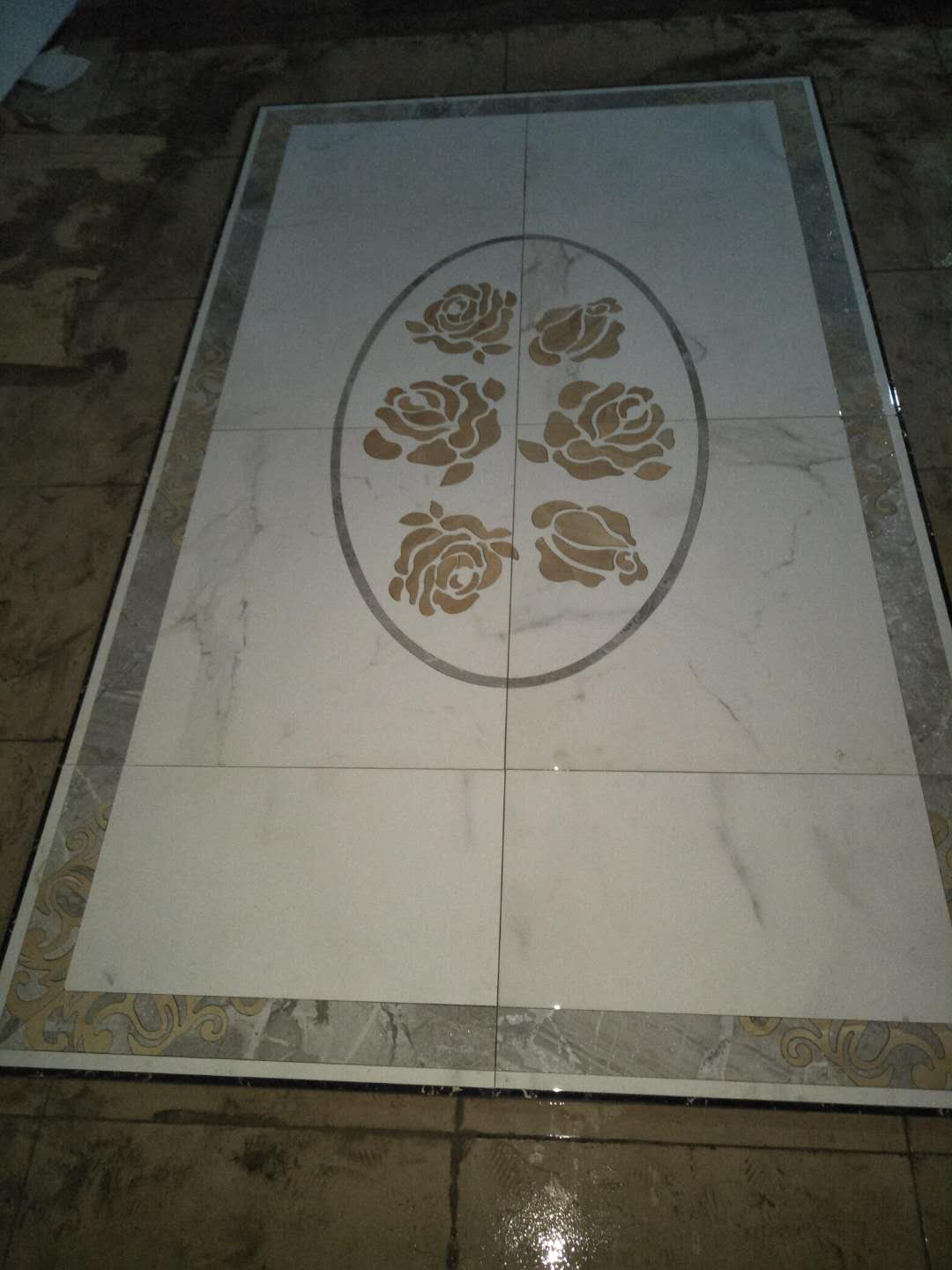 深圳市深圳陶瓷地板砖切割拼花加工厂家